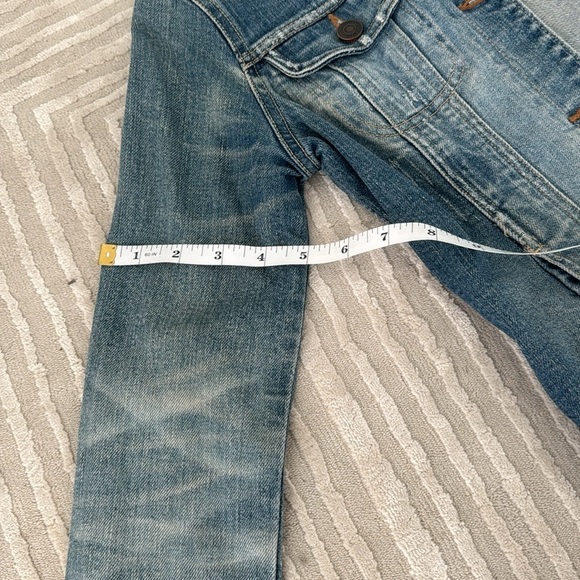 Kids Abercrombie & Fitch Distressed Jean Jacket - Picture 9 of 11